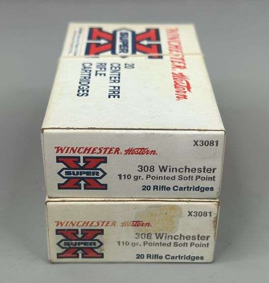 Winchester 308 Win. 110 Gr. (2 Boxes)