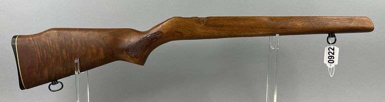 Marlin 782 22 Magnum Rifle Ribbon Grain Walnut Stock image