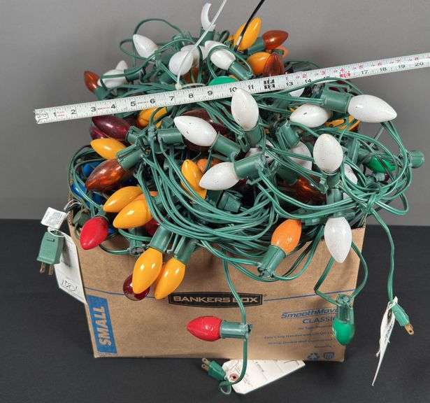 200+ FT of Retro Christmas Lights