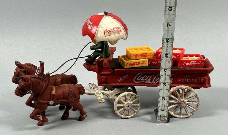 Coca-Cola Horse Drawn Delivery Wagon