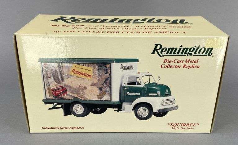 Remington “Squirrel” Die Cast Collector Replica Truck image