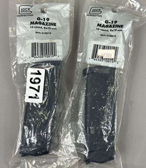 (2) Glock G-19 Magazines image