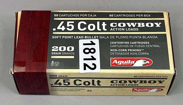 Aguila .45 Colt Cowboy Action Loads (50 Rounds) image