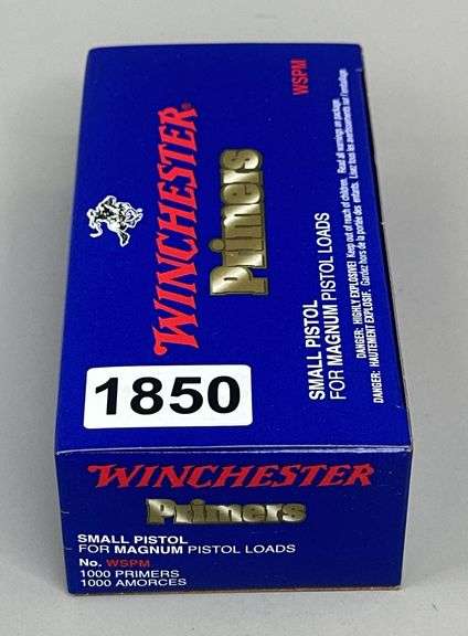 Winchester No. WSPM Small Pistol Primers (1000 Count) image