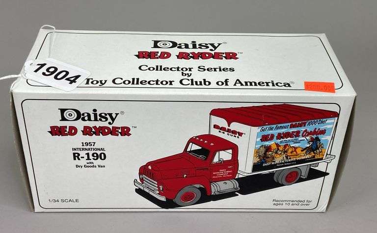 Daisy Red Ryder 1957 International R-190 with Dry Goods Van 1/34 Scale image