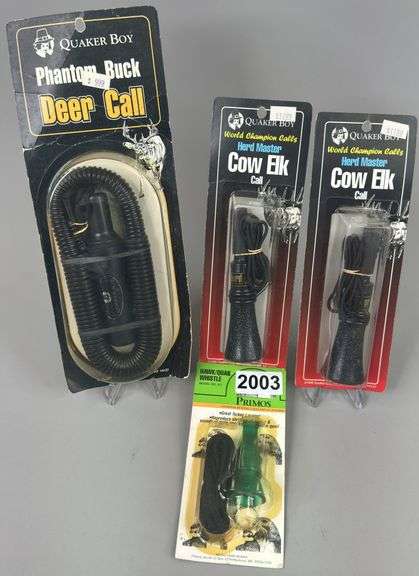 Deer, Cow Elk, & Hawk/Quail Whistle Calls image