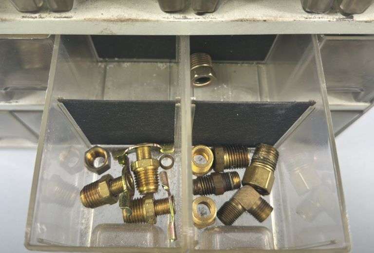 Organizer with Brass Fittings