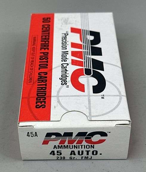PMC Ammunition 45 Auto. 230 Gr. FMJ (50 Rounds) image
