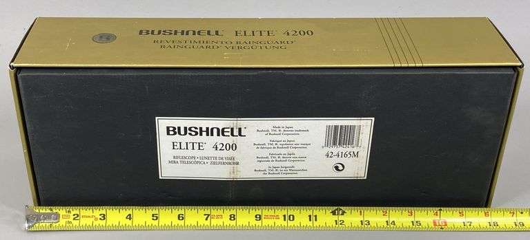 Bushnell Elite 4200 4-16x50 RainGuard Coating Rifle Scope
