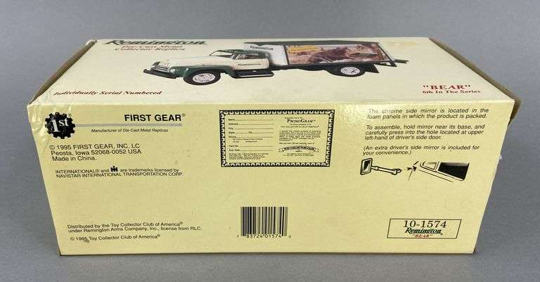 Remington “Bear” Die Cast Collector Replica Truck