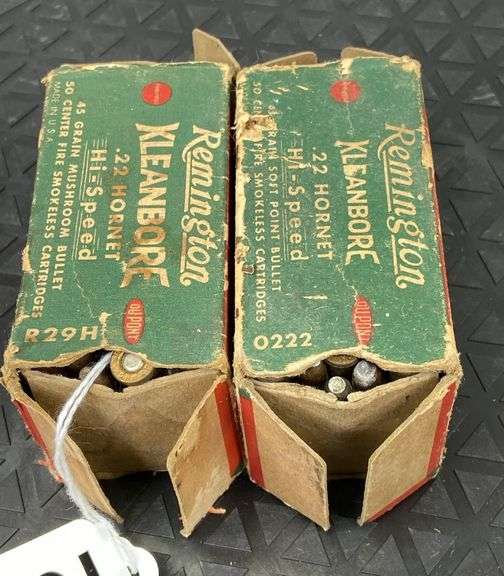 Remington Kleanbore .22 Hornet (2 Boxes)