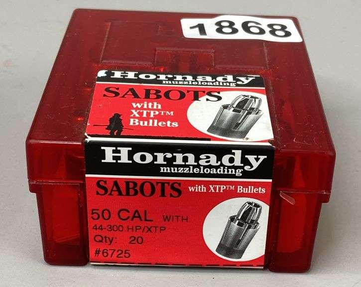 Hornady Muzzleloading 50 Cal XTP Bullets