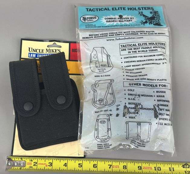 Uncle Mikes 8836-1 Magazine Case & Tactical Elite Holster