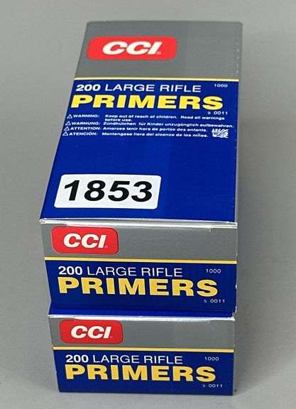 CCI Large Rifle Primers (2000 Count) image