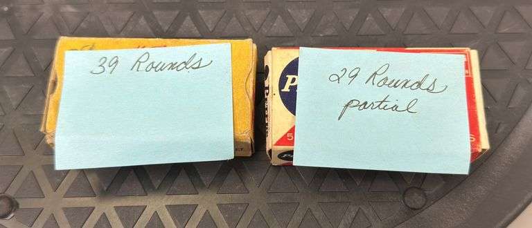 Vintage Boxes of .22 Short Bullets