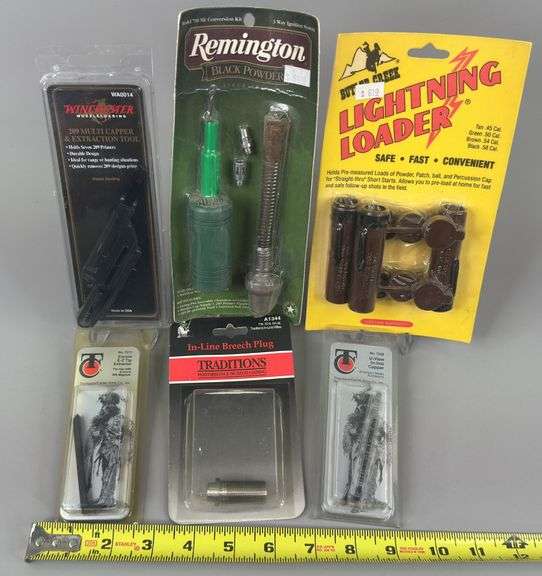209 Multi Capper Extraction Tool, Breech Plug, & Thompson Center Muzzleloader Parts