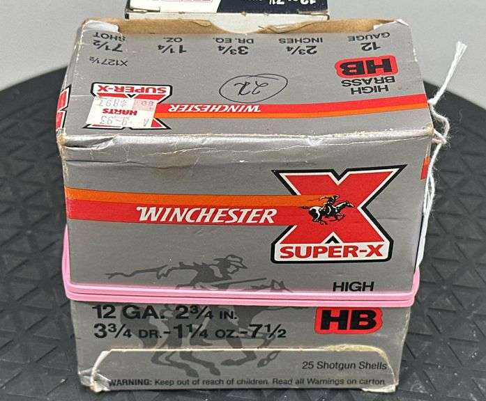 Winchester & Federal 12 Ga. 7 1/2 Shot