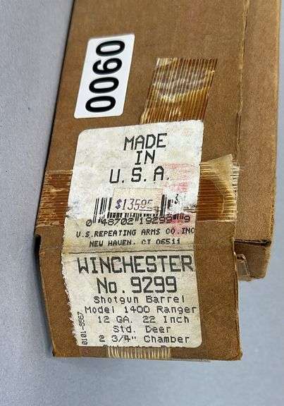 Winchester Shotgun Barrel Model 1400 Ranger 12 Ga 22 inch 2 3/4” Chamber