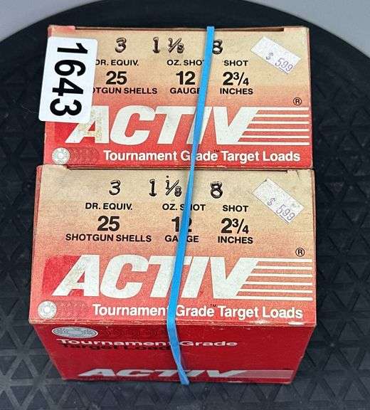 ACTIV 12 Ga. 2 3/4” 8 Shot (2 Boxes) image