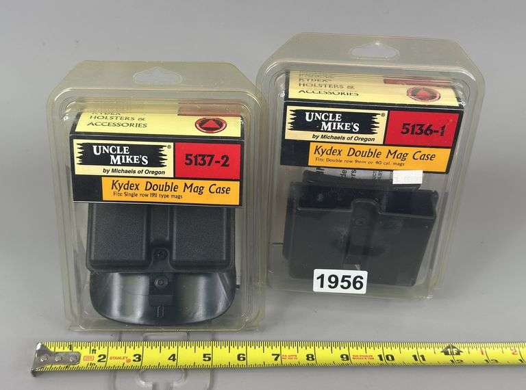 (2) Kydex Double Mag Cases
