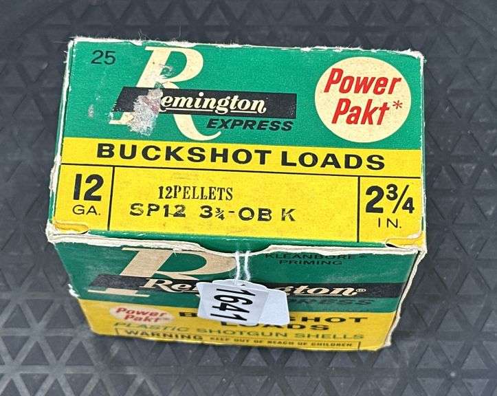 Remington 12 Ga. 2 3/4” Buckshot