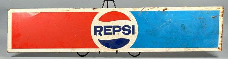 Pepsi Cooler Sign image