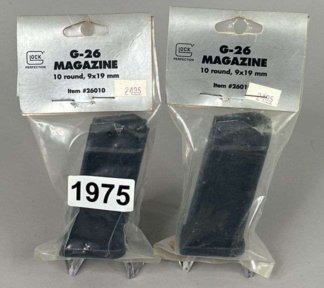 (2) Glock G-26 Magazines image