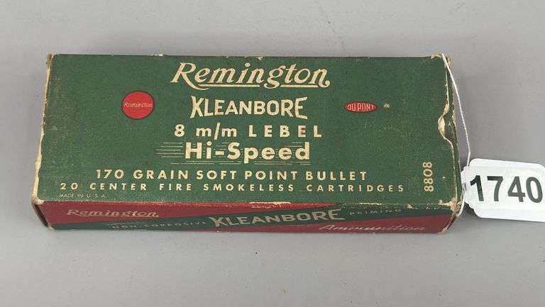 Remington Kleanbore 8 m/m 170 Gr. (20 Rounds) image