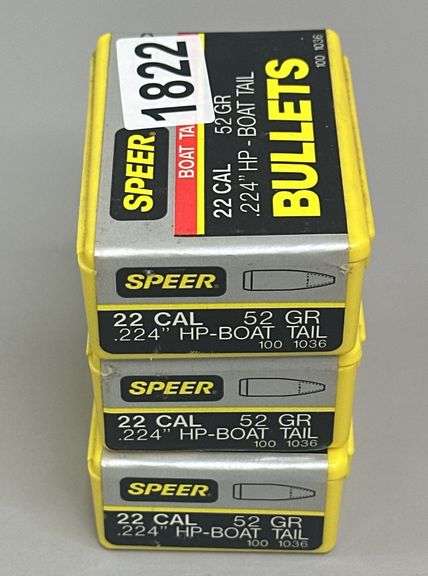 Speer 22 Cal 52 Grain Bullets (300 Count) image