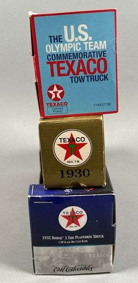 Texaco Tow Truck, Tanker & Platform  Trucks