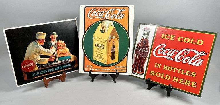 Coca-Cola Advertising Signs image