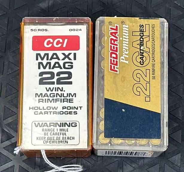 CCI & Federal .22 WinMag Cartridges (85 Rounds) image