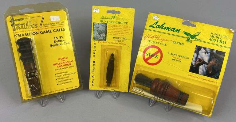 Squirrel, Deer, & Duck Calls image