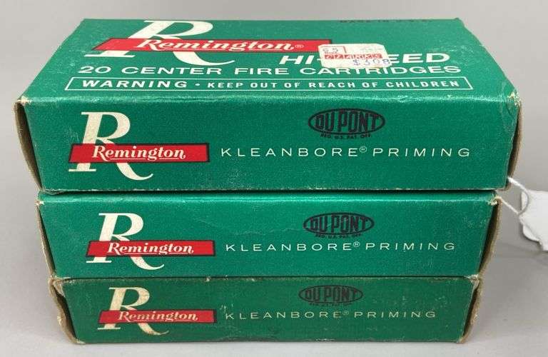 Remington 222 REM 50 Gr. (3 Boxes)