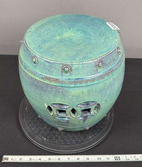 Oriental Ceramic Plant Stand