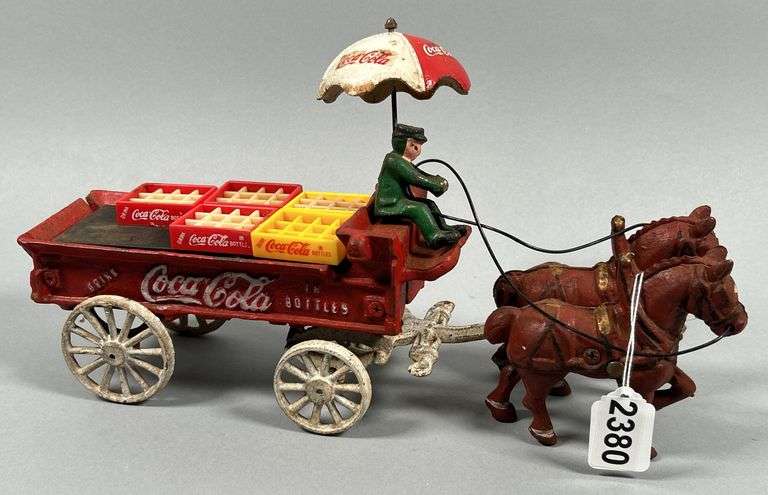 Coca-Cola Horse Drawn Delivery Wagon image