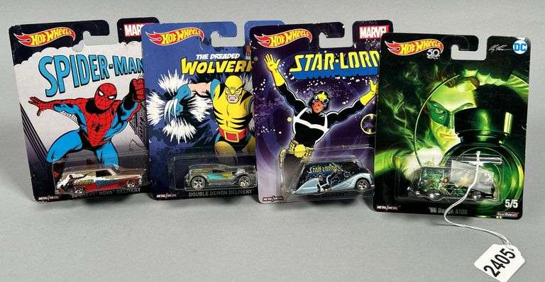 Marvel & DC Comic Hot Wheels image