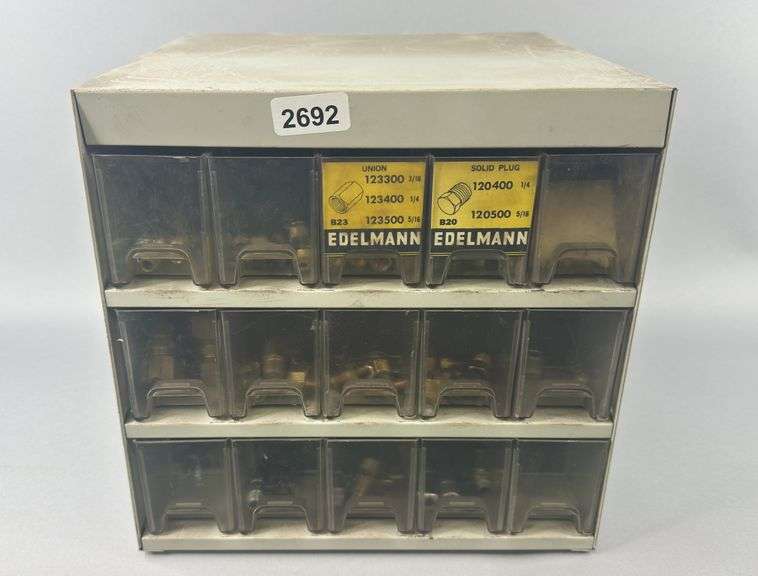 Organizer with Brass Fittings