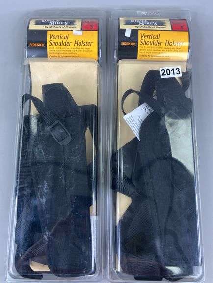 (2) Uncle Mikes Size 3 Vertical Shoulder Holster 8303-1 image