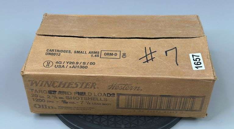 Winchester 20 Ga. 7 1/2” Lead Shot (10 Boxes) image