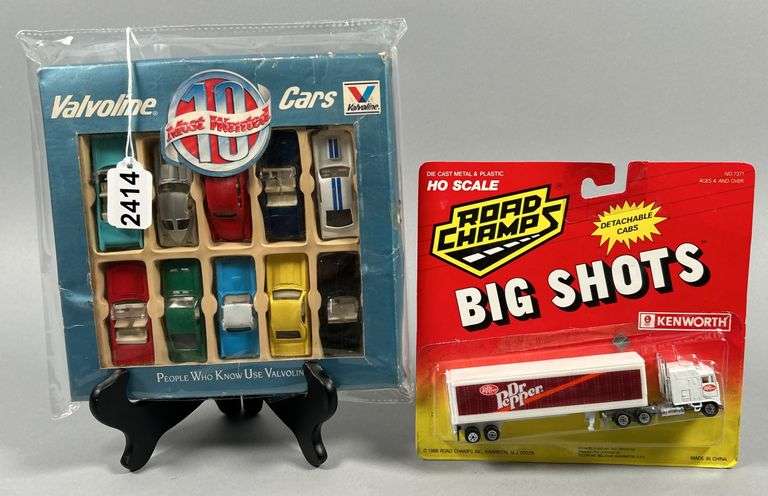 Dr Pepper Semi & Valvoline Cars image