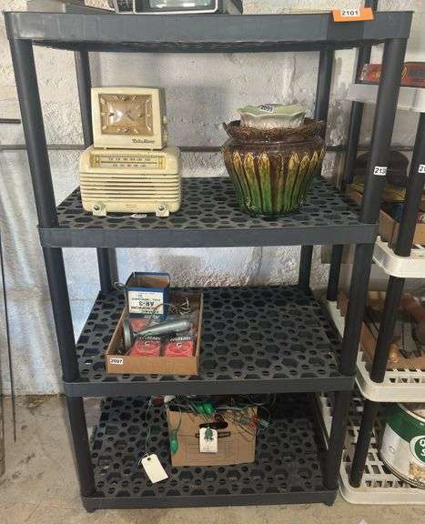 Plastic Shelving Unit