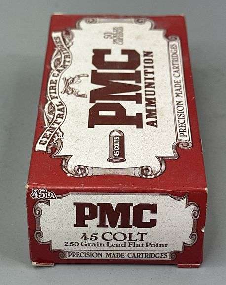 PMC 45 Colt 250 Gr. Lead Flat Point (50 Rounds) image