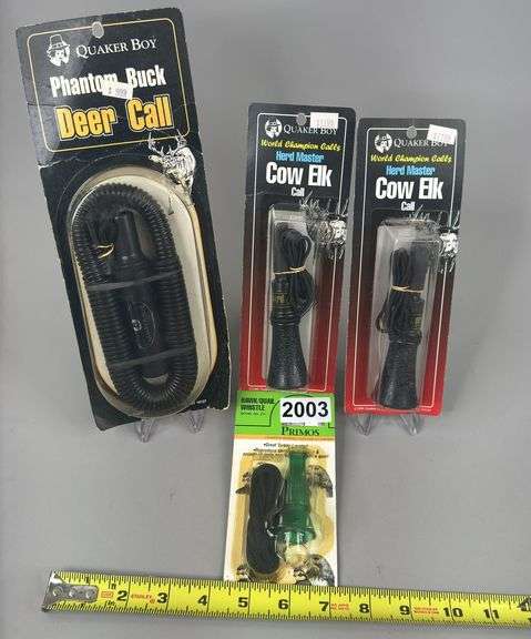 Deer, Cow Elk, & Hawk/Quail Whistle Calls