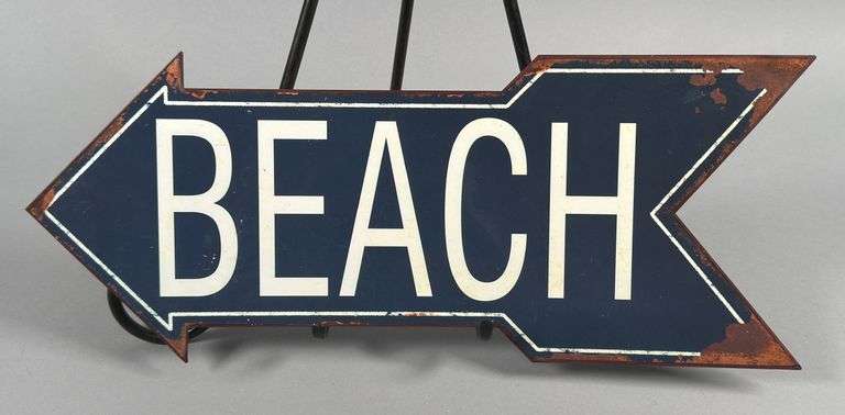 Beach Sign image