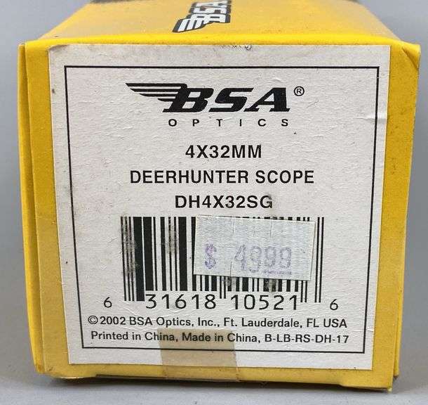 BSA DeerHunter Scope 4x32mm