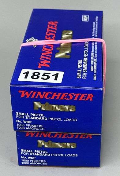Winchester No. WSP Small Pistol Primers (2000 Count) image