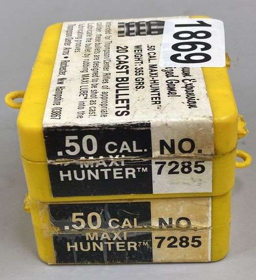 Thompson/Center 50 Cal 355 Grain Cast Bullets (40 Count)
