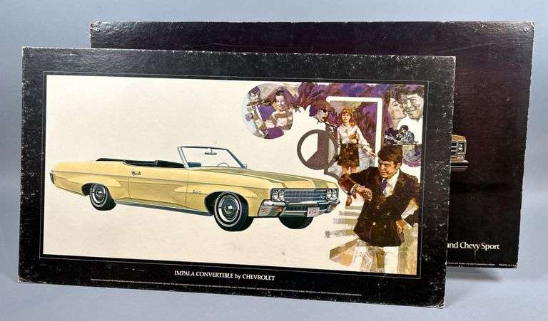 1977 Chevy Dealership Advertising Signs image
