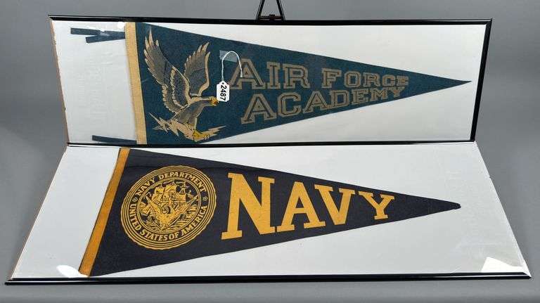 Early Air Force and Navy Pennants image